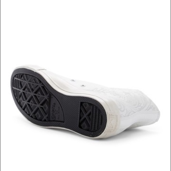 🔥Converse Chuck Taylor All Star HighTop Silver NWT - Picture 5 of 8